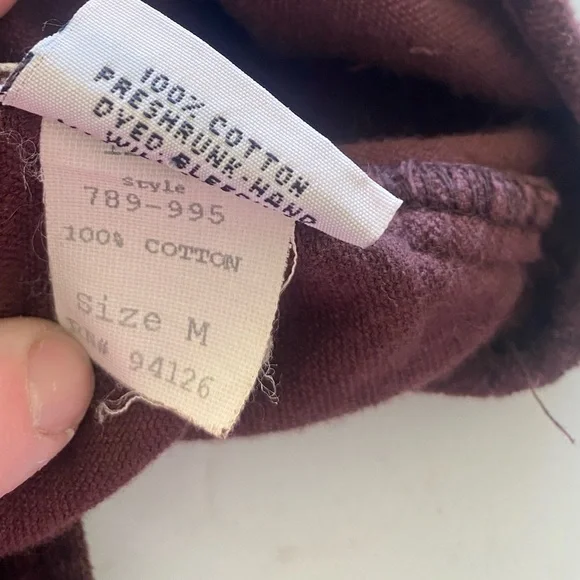 Vintage CP SHADES Brown Velvet Hobo Shoulder Bag - Picture 5 of 5